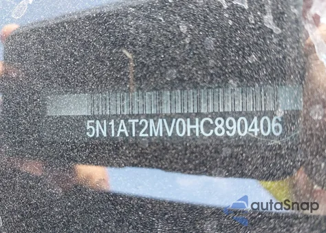 2017 Nissan Rogue S from USA, damaged, VIN 5N1AT2MV0HC890406